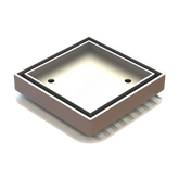 Square Bermuda Lowline Megaflex™ Floor Waste – 100x100mm